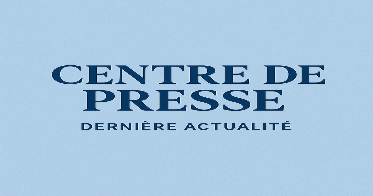 Communiqué sans image